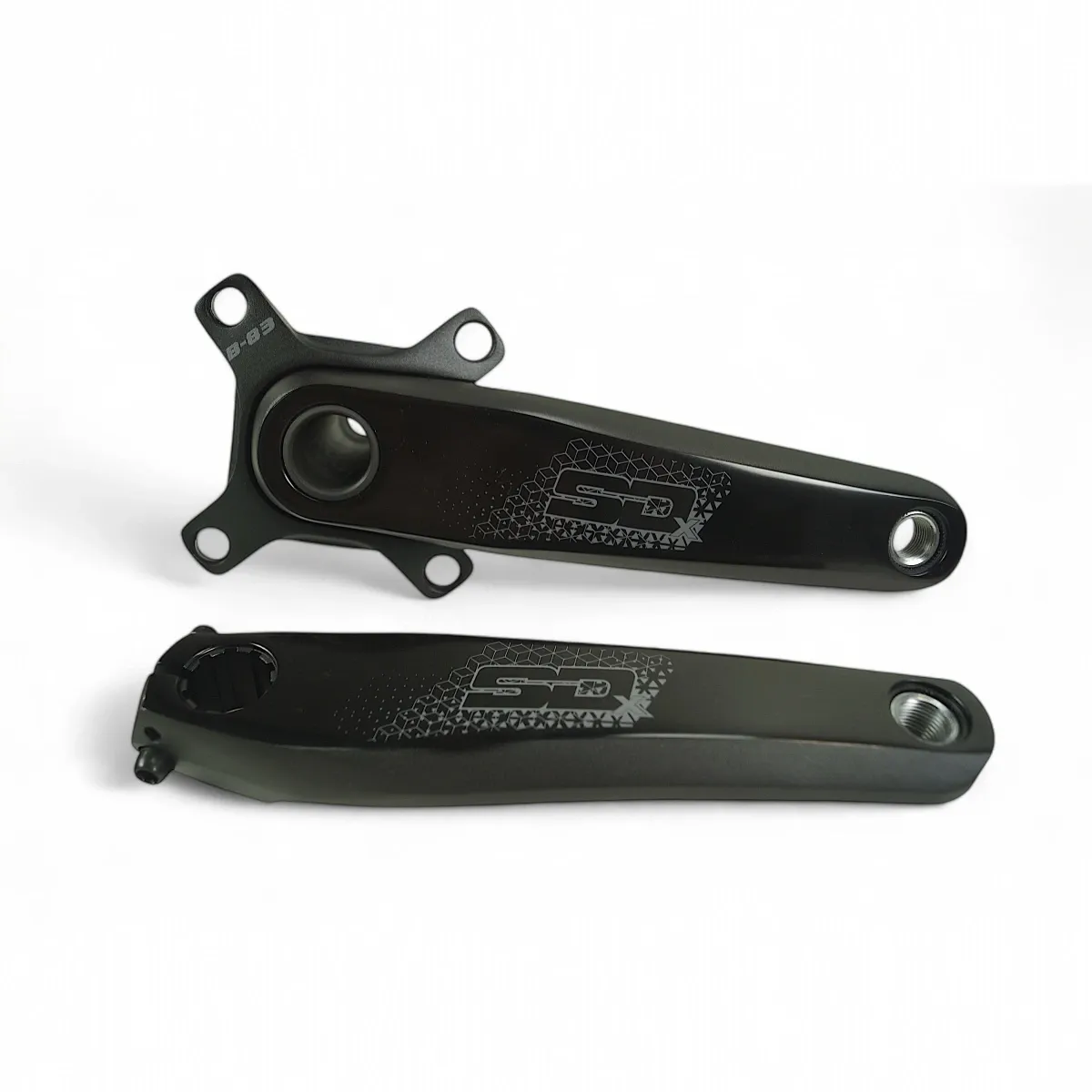 SD B-83 Hollow Crankset 4 Hole Black